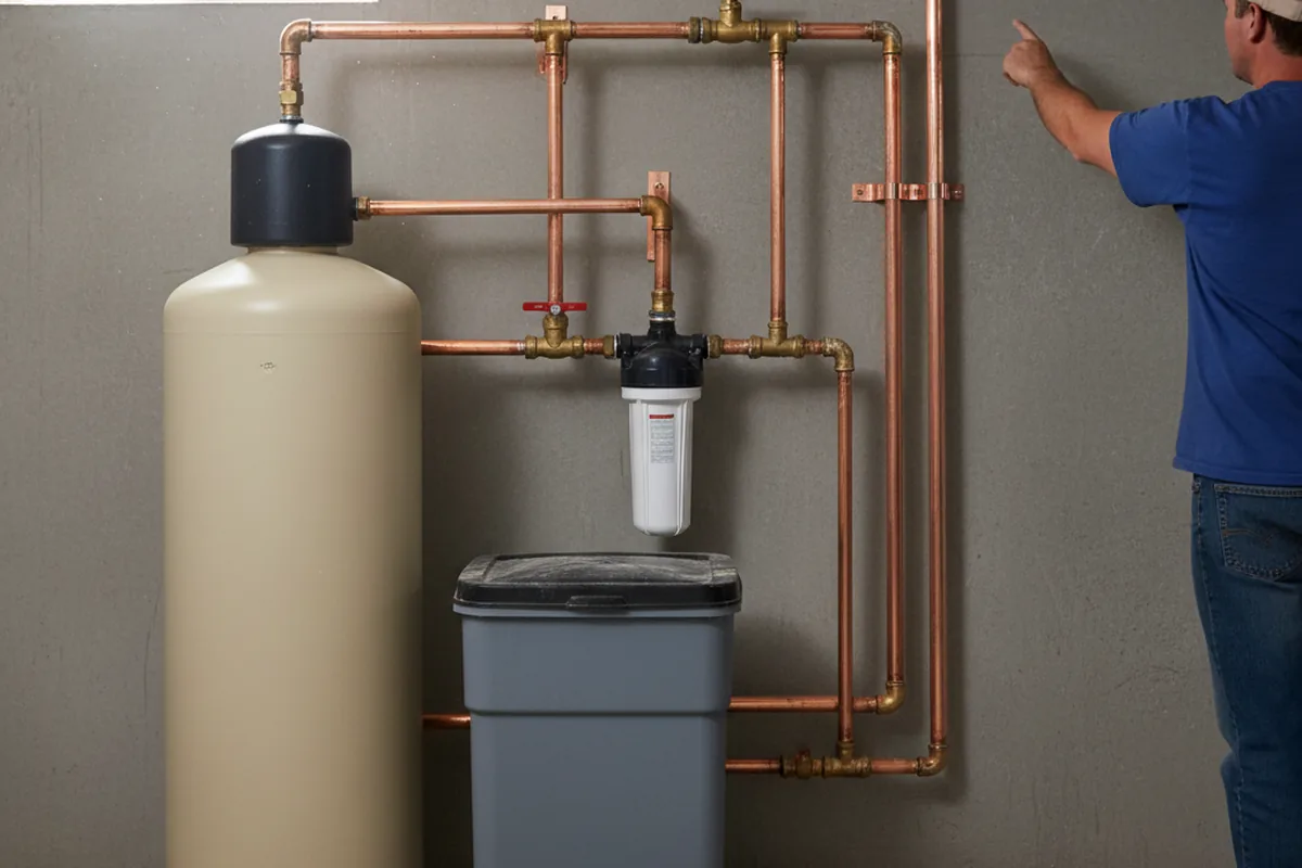 Whole-house water treatment system installed in Freehold